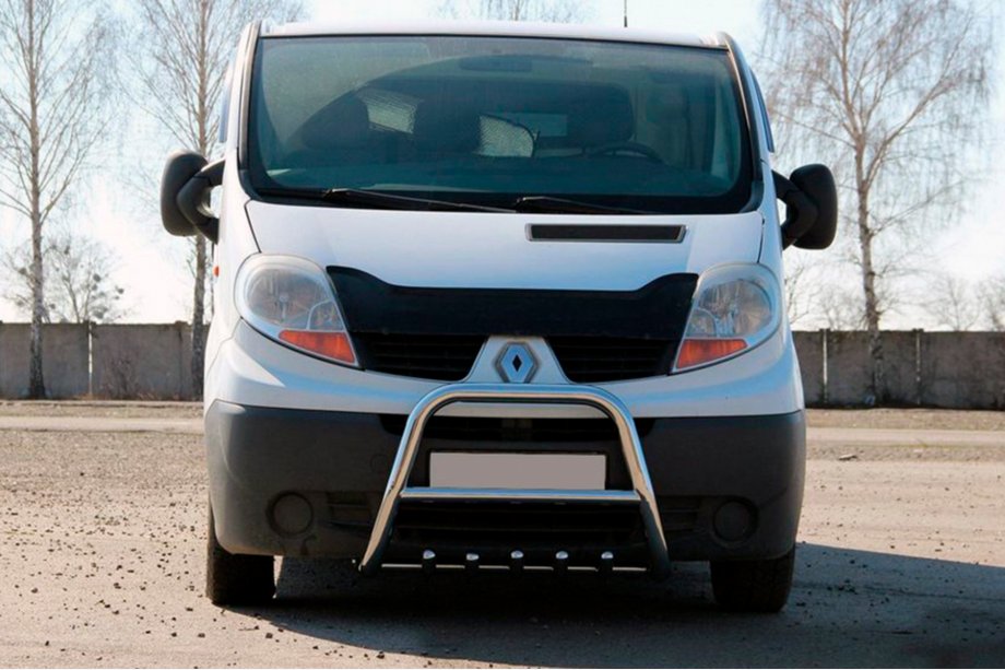 Renault Trafic 2001–2015 Frontbåge QT-Spec (rostfritt) Image