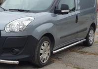 Fiat Doblo II 2010–2022 Sidorör (2 st, rostfritt) foto 1