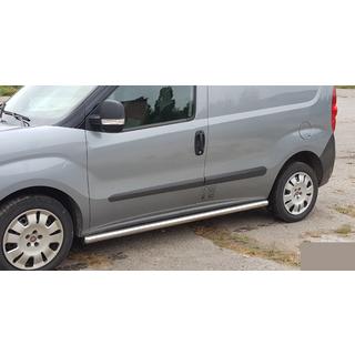 Sidorör (2 st, rostfritt) Fiat Doblo II 2010–2022 foto 4
