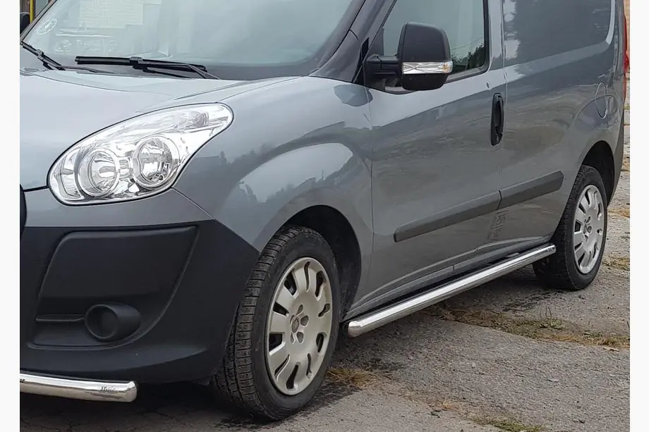 Fiat Doblo II 2010–2022 Sidorör (2 st, rostfritt) Image
