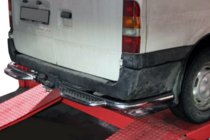 Ford Transit 2000–2014 Bakre fotstegsskydd AK-Special (rostfritt) foto 4