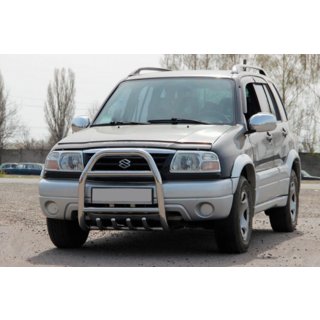Frontbåge QT007 (rostfritt stål) Suzuki Vitara 1998–2006 foto 3