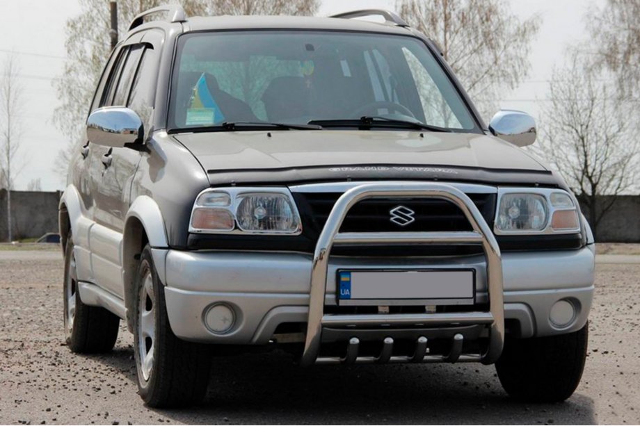Suzuki Vitara 1998–2006 Frontbåge QT007 (rostfritt stål) Image