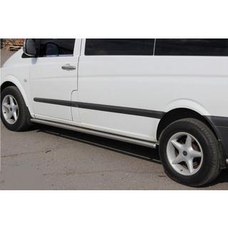Sidorör BB001 (2 st, rostfritt) Mercedes Vito W639 2004–2014 foto 3