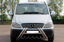 Mercedes Viano 2004–2014 Frontbåge Kelebek WT011 (rostfritt) foto 3
