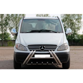 Frontbåge Kelebek WT011 (rostfritt) Mercedes Viano 2004–2014 foto 3
