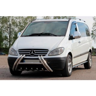 Frontbåge Kelebek WT011 (rostfritt) Mercedes Viano 2004–2014 foto 2