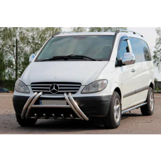 Frontbåge Kelebek WT011 (rostfritt) Mercedes Viano 2004–2014 foto 2