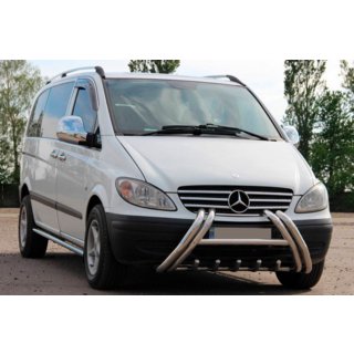 Frontbåge Kelebek WT011 (rostfritt) Mercedes Vito W639 2004–2014 foto 1