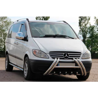 Frontbåge Kelebek WT011 (rostfritt) Mercedes Vito W639 2004–2014 foto 1
