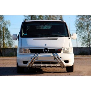 Frontbåge Kelebek WT011 (rostfritt) Mercedes Vito W638 1996–2003 foto 3