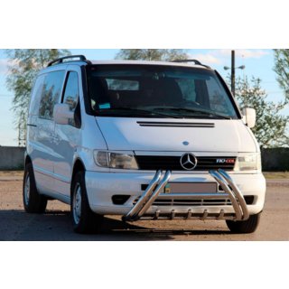 Frontbåge Kelebek WT011 (rostfritt) Mercedes Vito W638 1996–2003 foto 2