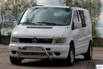 Mercedes Vito W638 1996–2003 Frontbåge WT022 (rostfritt stål) foto 3