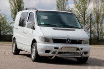 Mercedes Vito W638 1996–2003 Frontbåge WT022 (rostfritt stål) foto 2