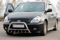 Kia Carnival 2002–2013 Frontbåge WT004 (rostfritt stål) foto 2