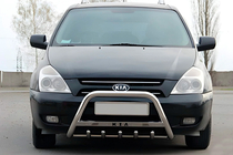 Kia Carnival 2002–2013 Frontbåge WT004 (rostfritt stål) foto 1