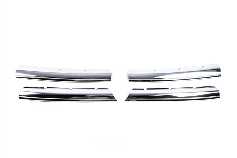 Volkswagen Amarok 2010–2022 Grillister 2010-2016 (breda ribbor, 4 st, rostfritt) Foto 2
