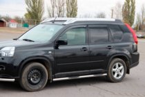 Nissan X-trail T31 2007–2014 Sidorör BB002 (2 st, rostfritt) foto 3