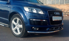 Audi Q7 2005–2015 Främre skyddsbåge ST008 (rostfritt) Ø70 mm foto 3