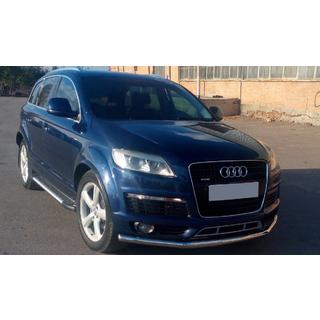 Främre skyddsbåge ST008 (rostfritt) Audi Q7 2005–2015 foto 2