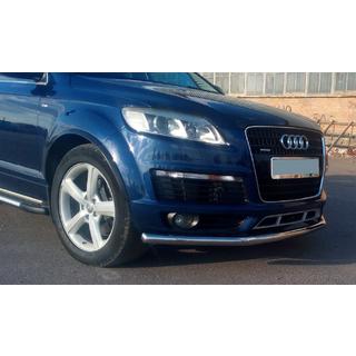 Främre skyddsbåge ST008 (rostfritt) Audi Q7 2005–2015 foto 3