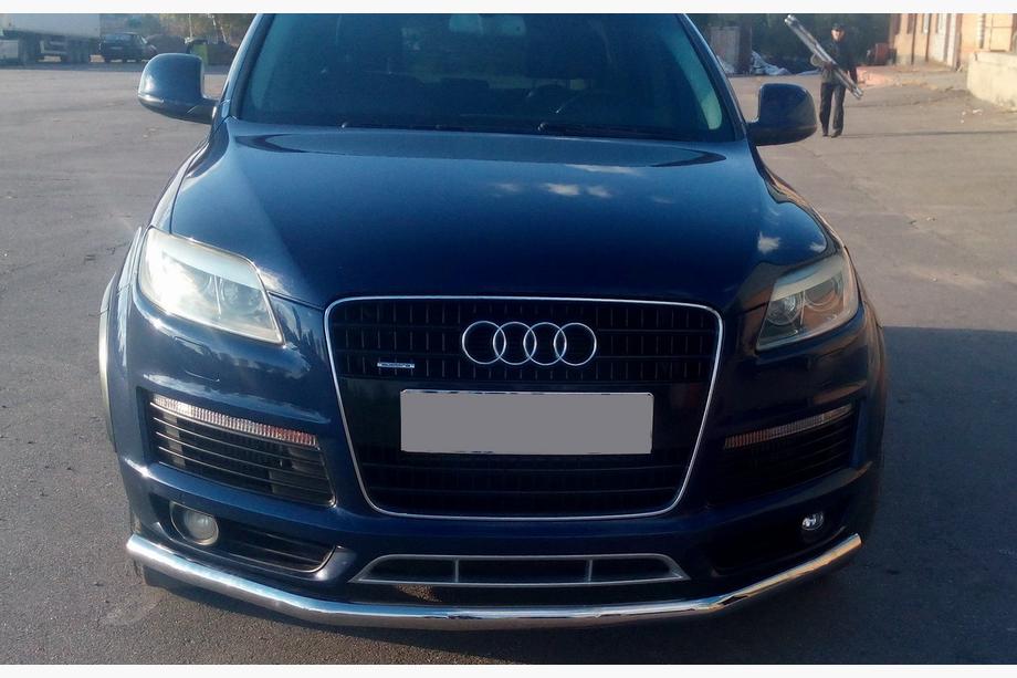 Audi Q7 2005–2015 Främre skyddsbåge ST008 (rostfritt) Ø70 mm Image