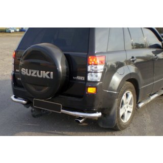 Bakre skyddsbåge AK003 (rostfritt stål) Suzuki Grand Vitara 2005–2017 foto 2