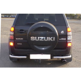 Bakre skyddsbåge AK003 (rostfritt stål) Suzuki Grand Vitara 2005–2017 foto 1