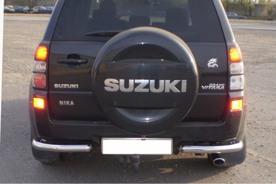 Suzuki Grand Vitara 2005–2017 Bakre skyddsbåge AK003 (rostfritt stål) Image