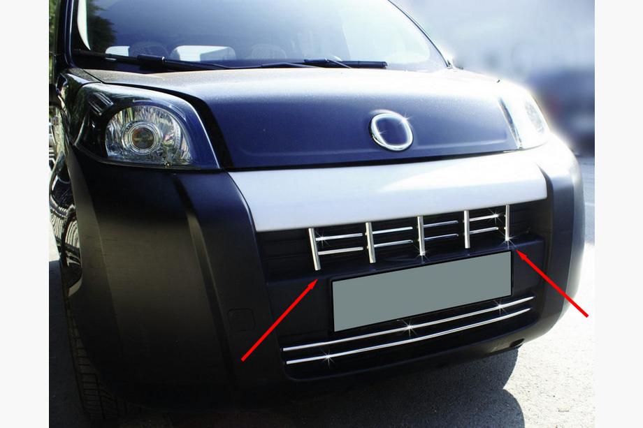 Fiat Fiorino/Qubo 2008–2024 Gallerlister (13 delar, rostfritt stål) Image