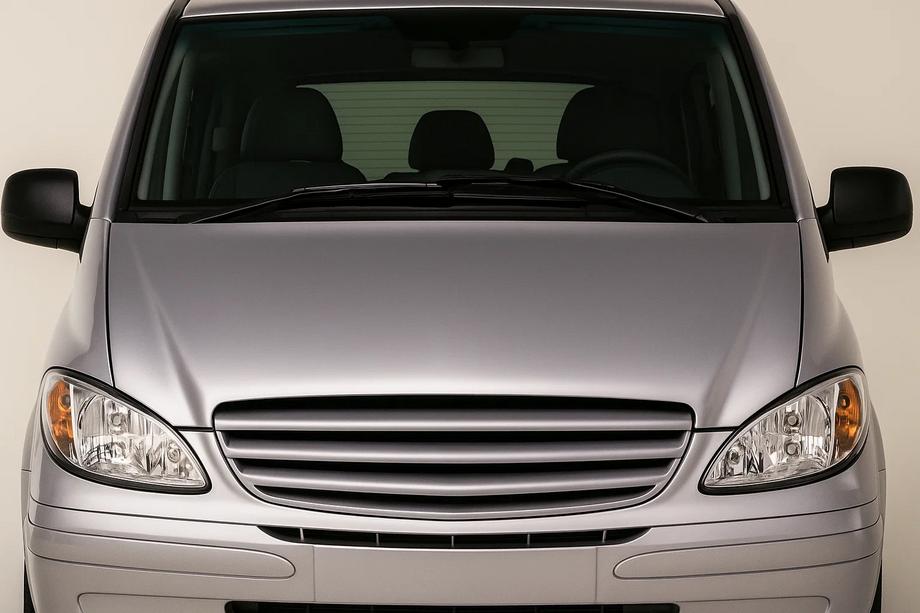 Mercedes Vito W639 2004–2014 Främre grill V2 (2004-2010, för lackering) Image