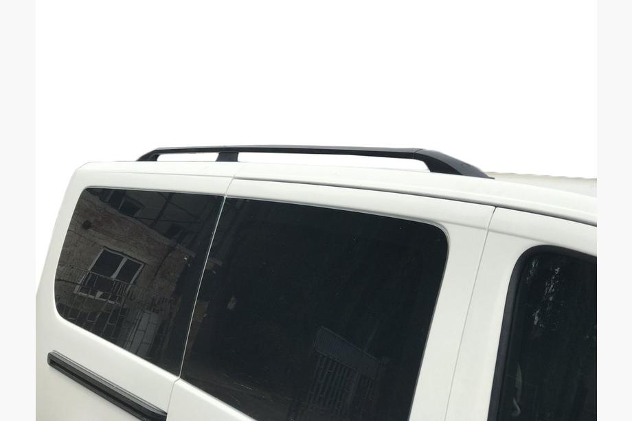Fiat Scudo 2007–2015 Takrails, svart Image