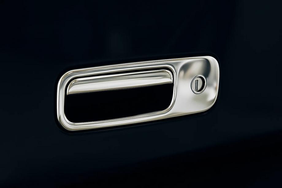 Volkswagen Lupo 1999–2005 Bakluckehandtagskåpa (rostfritt stål) Foto 1