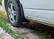 Volkswagen T4 Transporter 1990–2003 Premium stänkskydd Fram foto 3