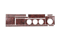 Audi 80/90 1987–1996 Dekorlist till instrumentpanel Aluminium foto 1