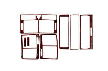 Audi A2 1999–2005 Instrumentpanelslister (Meric) foto 2