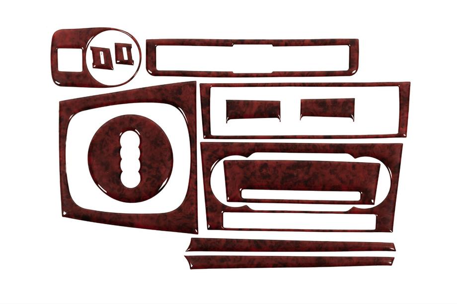 Audi A3 2003–2012 Dekorpaneler för instrumentpanelen 2004-2008 (Мерич) Svart Image