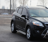 Ford Kuga 2008–2013 Sidosteg Premium (2 st, rostfritt) 60 mm foto 2