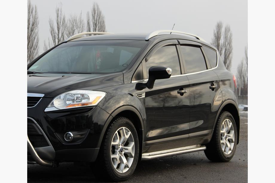 Ford Kuga 2008–2013 Sidosteg Premium (2 st, rostfritt) 60 mm Image