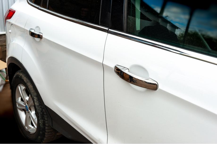 Ford Kuga/Escape 2013–2019 Dörrhandtagskåpor (4 st, rostfritt stål) Utan chip, OmsaLine – italienskt rostfritt stål Image