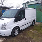 Ford Transit 2000–2014 Svarta takrails foto 6