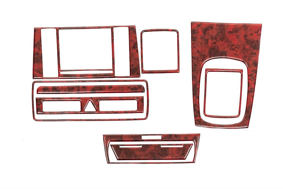 Audi A4 B5 1994–2001 Instrumentpanelöverdrag (1999-2000) Aluminium Image