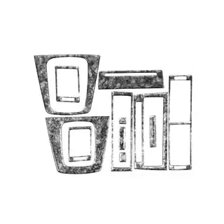 Instrumentpanelskydd Audi A4 B6 2000–2004 foto 2