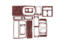 Audi A6 C5 1997–2001 Instrumentpanellister Aluminium foto 1