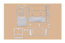 Audi A6 C5 1997–2001 Instrumentpanellister Aluminium foto 2