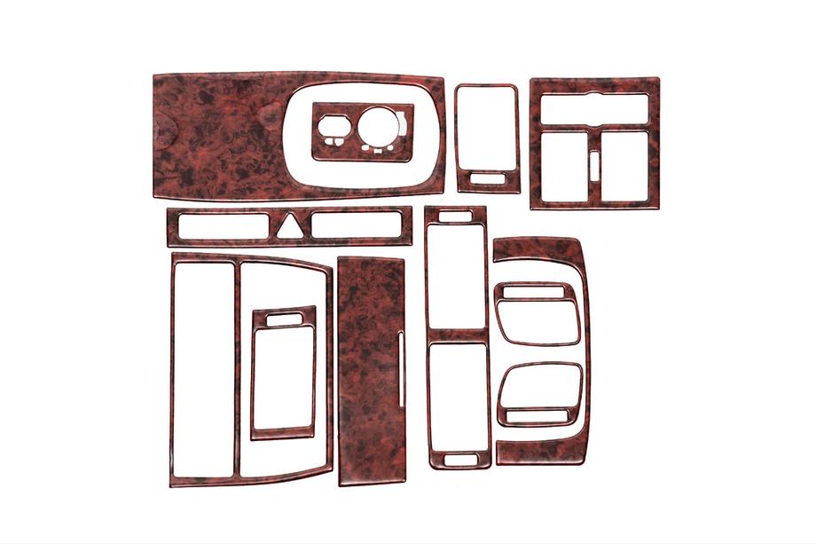Audi A6 C5 1997–2001 Instrumentpanellister Aluminium Image