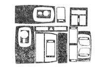 Audi A6 C5 2001–2004 Instrumentpanelskydd foto 4