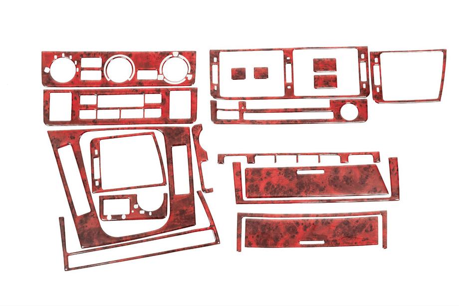 BMW 3-serie E46 1998–2006 Instrumentpanelinlägg (Compact) Aluminium Image