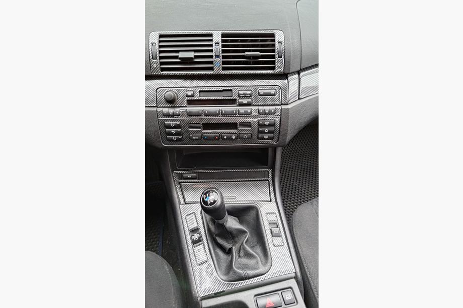 BMW 3-serie E46 1998–2006 Interiörlister Foto 6
