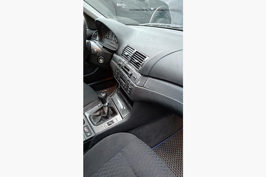 BMW 3-serie E46 1998–2006 Interiörlister Foto 12